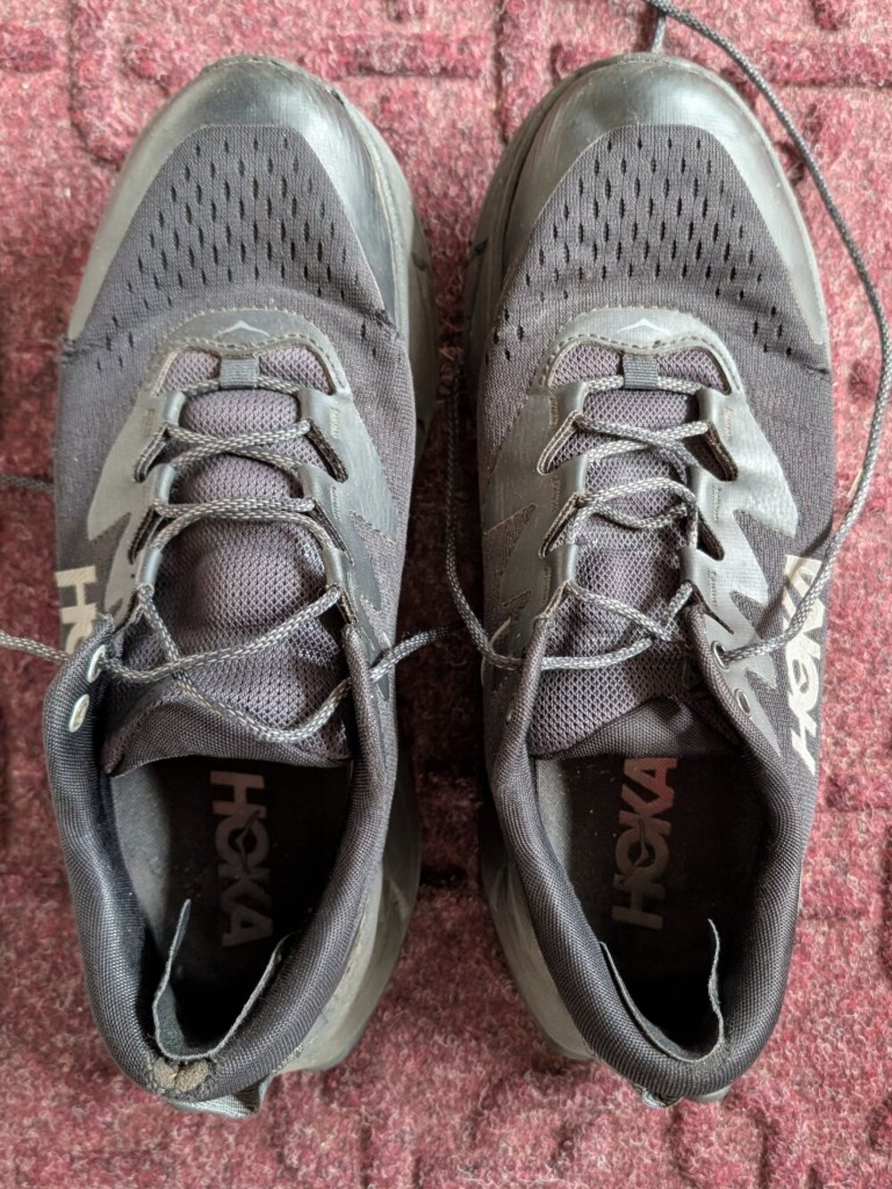 HOKA Skyline-Float X | Size 11 | Black | Trail Running - Used